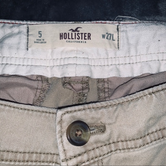 Hollister Straight Leg Khakis - Picture 4 of 5